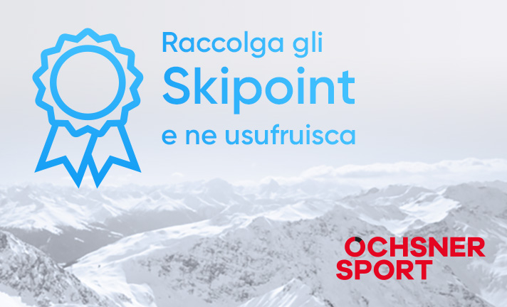 Ochsner Sport mit Ticketcorner Skipoints
